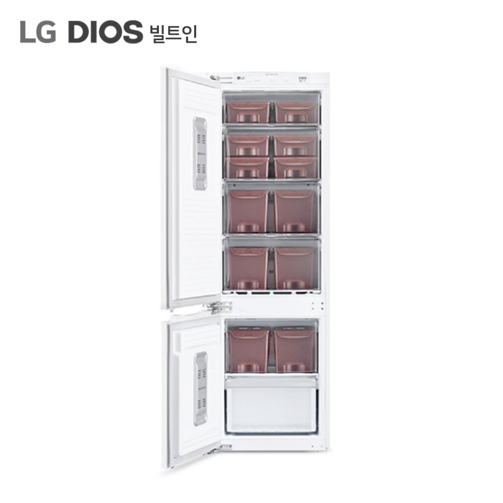LG DIOS 빌트인 김치냉장고 223L K221PR14BL1 전국무료설치배송