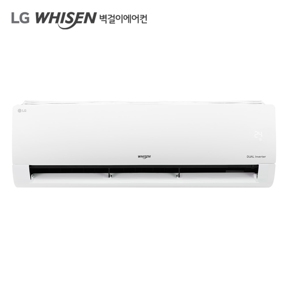 [전국무료배송] LG 휘센 벽걸이 에어컨 13평형 SQ13BDKWAS 기본설치비포함 공식판매점