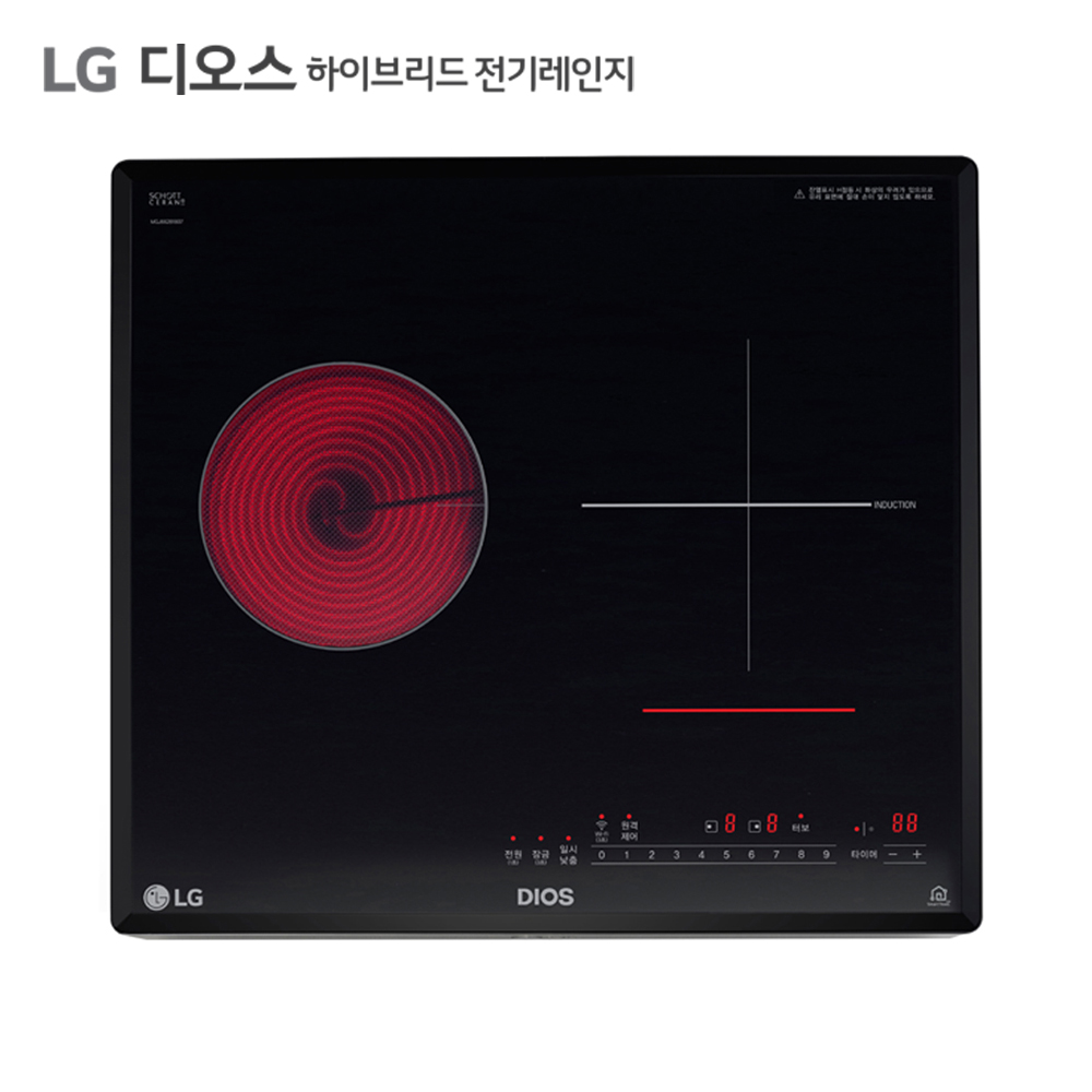 LG DIOS 하이브리드 전기레인지 BEH2GT