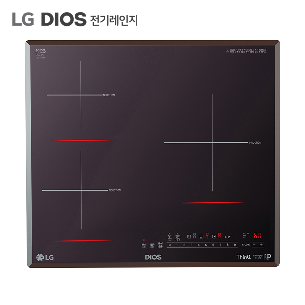 LG DIOS 인덕션 전기레인지 BEI3MQT