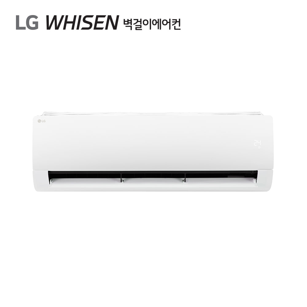 [전국무료배송] LG 휘센 벽걸이 에어컨 11평형 SQ11BDKWAS 기본설치비포함 공식판매점