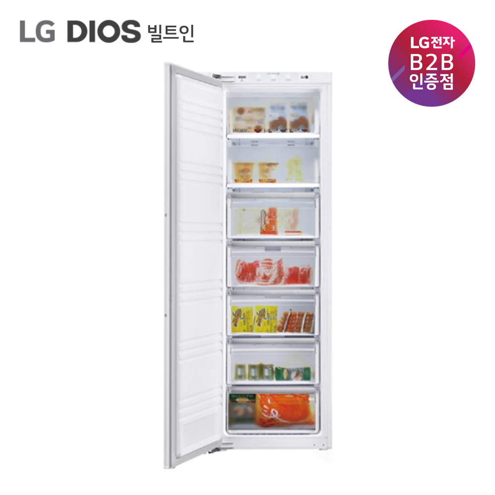 LG DIOS 빌트인 냉동전용고 246L F-A241YM 전국무료설치배송