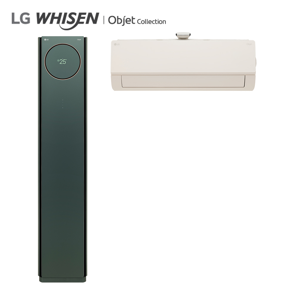LG 휘센 타워에어컨 오브제컬렉션 프리미엄 2in1 (베이지 조합) FQ18PCNGA2 기본설치비포함