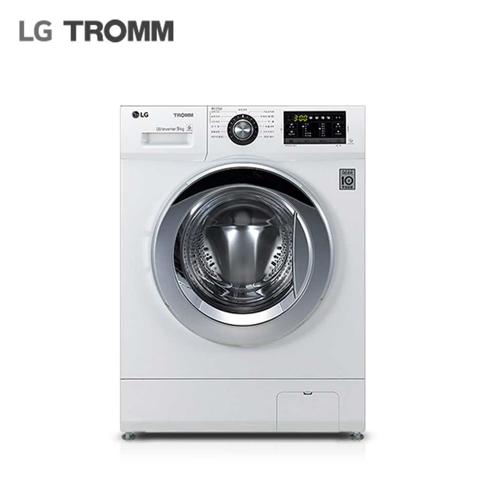 LG TROMM 빌트인 드럼세탁기 건조겸용 9kg FR9WP 전국무료설치배송