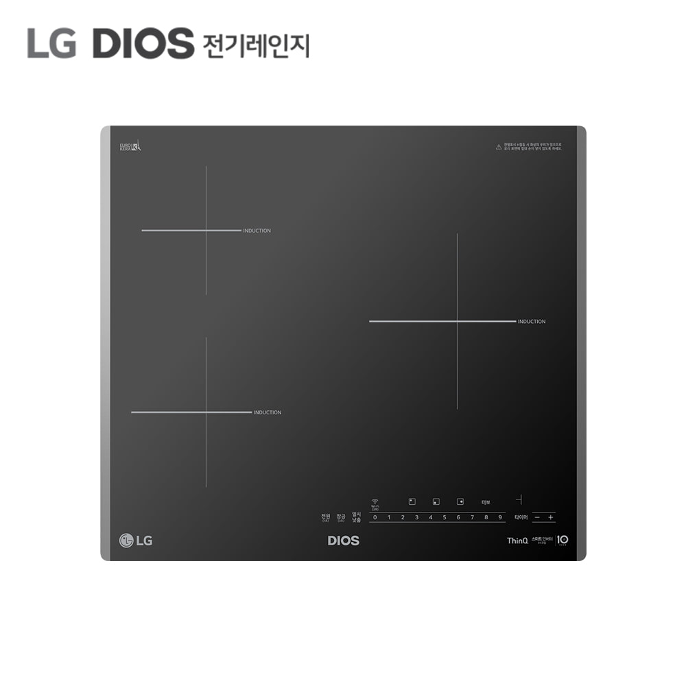LG 디오스 인덕션 빌트인 전기레인지 BEI3GQUO