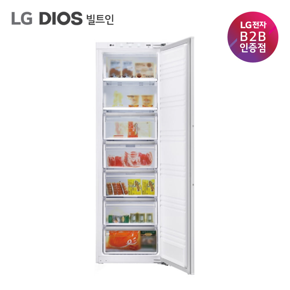 LG DIOS 빌트인 냉동전용고 246L F-A241JM 전국무료설치배송